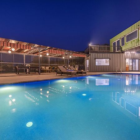 Villa Elivaas Hidden Oasis 4Bhk With Pool, Mud House & Container House Dhauj Exterior foto